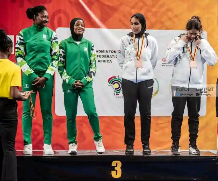 UNILORITE, Sofiat Obanishola, Clinches Badminton Bronze for Team Nigeria at African Games
