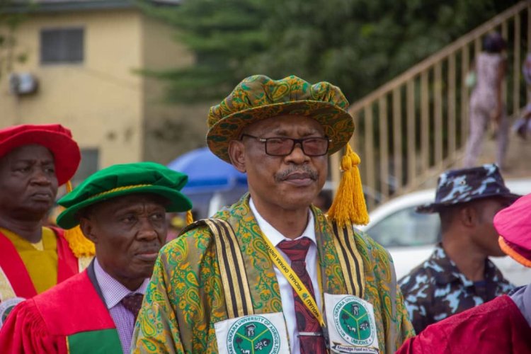 MOUAU Vice Chancellor Enjoins Staff to Uphold Integrity as He Clocks 3 Years in Office