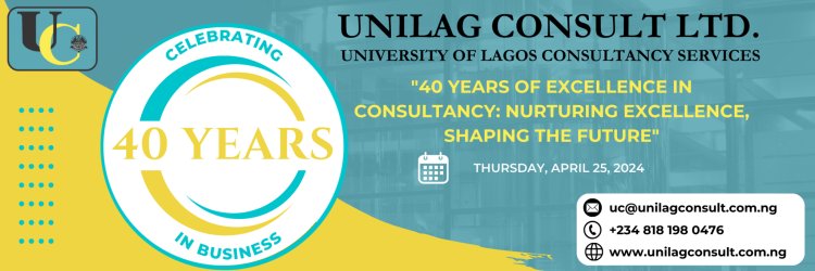UNILAG Consult Ltd. Commemorates 40 Years of Excellence with Seminar