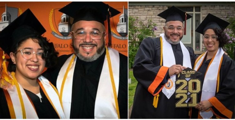 Father and Daughter Make History by Graduating from Buffalo State University on the Same Day