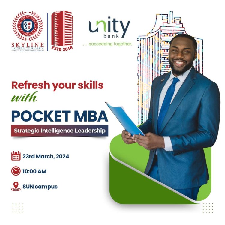 Skyline University Launches Exclusive Pocket MBA Program for Unity Bank Staff