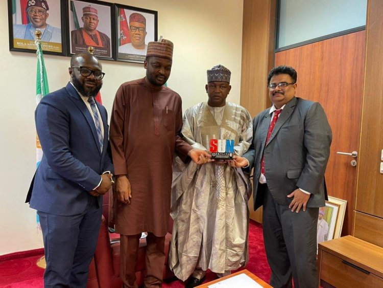 Skyline University Nigeria Delegates Extend Courtesy Visit to Senator Dandutse Muntari Muhammad