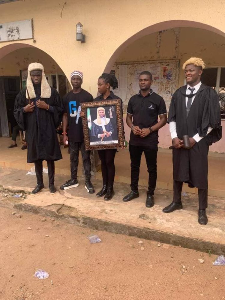 Akanu Ibiam Federal Polytechnic Pays Tribute to Late Chief Judge in Solemn Procession