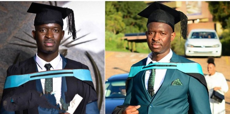 Young Man Works as Gateman to Pay School Fees, Graduates with 17 Distinctions in Education