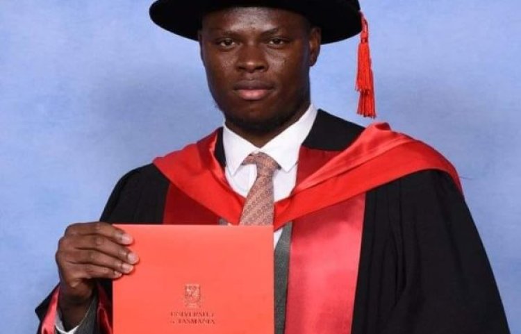 FUTA Alumnus, Israel Opeyemi Adeseko, Earns PhD from University of Tasmania, Australia