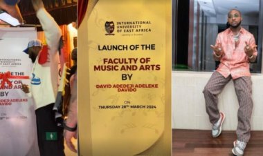 Davido Expands Educational Horizons with Launch of Music & Arts Faculty at Ugandan University