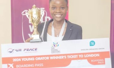 Folakemi Adebayo of University of Ibadan Claims Victory at 2024 Young Orators National Final