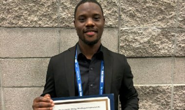 FUTA Alumnus, Abduljeleel Ajibona, Earns Prestigious Scholarship at SME Annual Conference