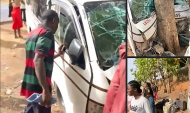Close Call: ATBU Students Cheat Death in Terrifying Motor Accident