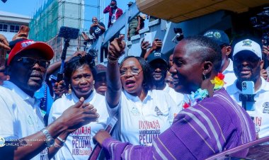 UNILAG Vice-Chancellor Extends Warm Welcome to Solo Driver Pelumi Nubi Upon Her Arrival from London-Lagos Journey