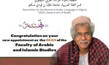UDUS Appointed Professor Kamal Babikir  Dean of Faculty of Arabic and Islamic Studies