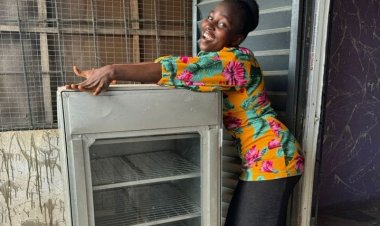 LASU Student Rebecca Testimony Olaleye Wins Oven Giveaway to Support Education