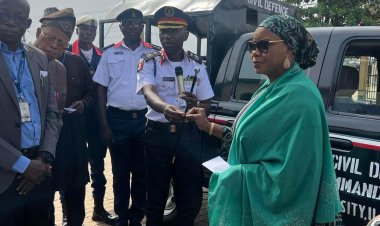 NSCDC Donates Patrol Vehicle to Al-Hikmah University