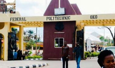 Protest Erupts at Federal Polytechnic Oko Over Exam Fee Imposition