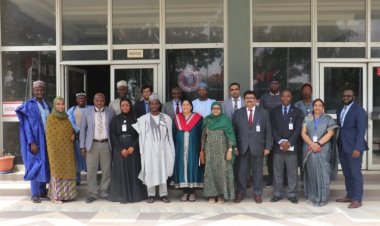 Skyline University Nigeria receives Azman University Kano team on its Campus