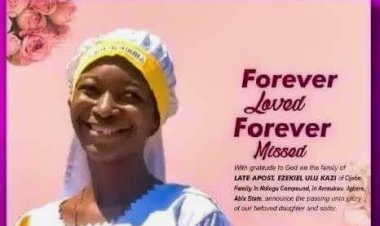 Abia State Polytechnic Graduate Ezekiel Mary Ogechi Laid to Rest After Fatal Trailer Accident