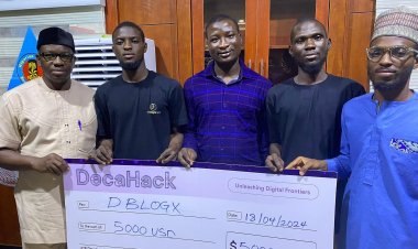 Team UNILORIN Shines at Decahack Initiative Grand Finale