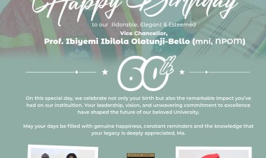 LASU Celebrates Prof. Ibiyemi Ibilola Olatunji-Bello's 60th Birthday