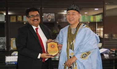 Skyline University Nigeria Welcomes Mr. Mike Zhang Guangyu, Wakilin Yan Chinan Kano