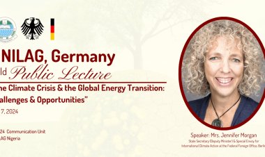 UNILAG and Germany Collaborate for Public Lecture on Climate Crisis and Energy Transition