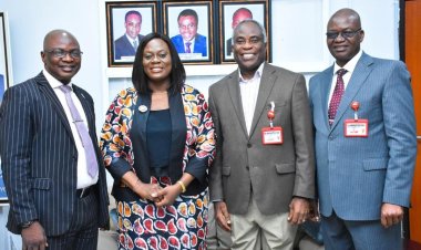 Dr. Temitope Ilori, NACA Director General, Pays Courtesy Visit to UCH