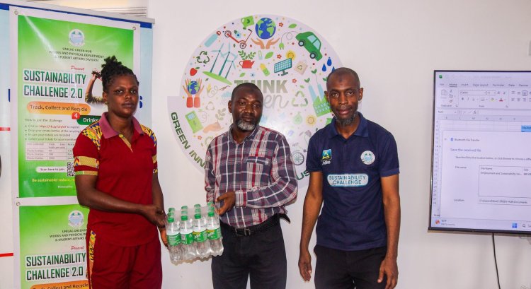 UNILAG Sustainability Challenge 2.0 March Winners Rewarded for Efforts in Plastic Bottle Recovery