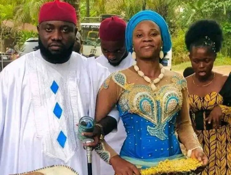 ABSU Lecturer's Valentine Day Proposal Leads to Traditional Wedding with Student