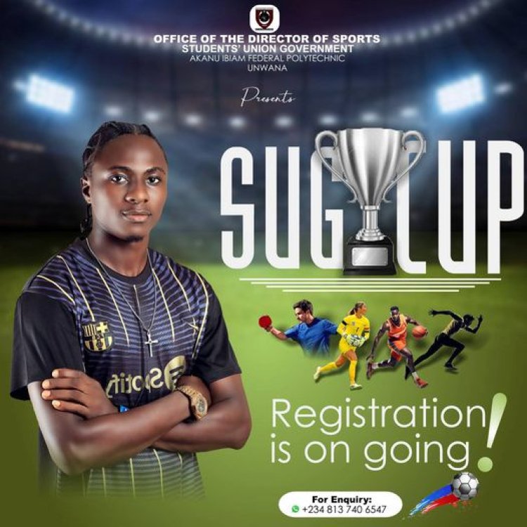 Akanu Ibiam Polytechnic Begins Registration for Student Union Government Cup Tournament