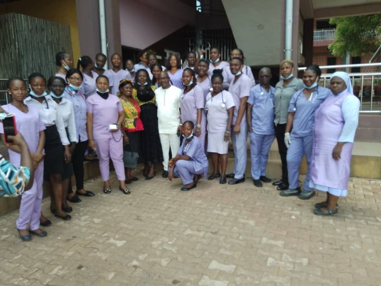 Godfrey Okoye University Offers Free Medical Check-up to Enugu Catholic Women's Group