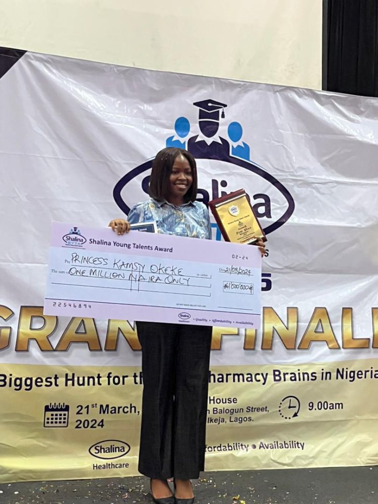 UNILAG 500-Level Pharmacy Student Crowned Best Pharmacy Brain in Nigeria