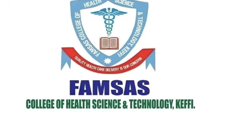 FAMSAS College Health Programmes Admission Form 2024/2025