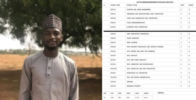 From 4.03 to 4.63 CGPA : The Success Story of Mustapha Kabir a First-class Graduate