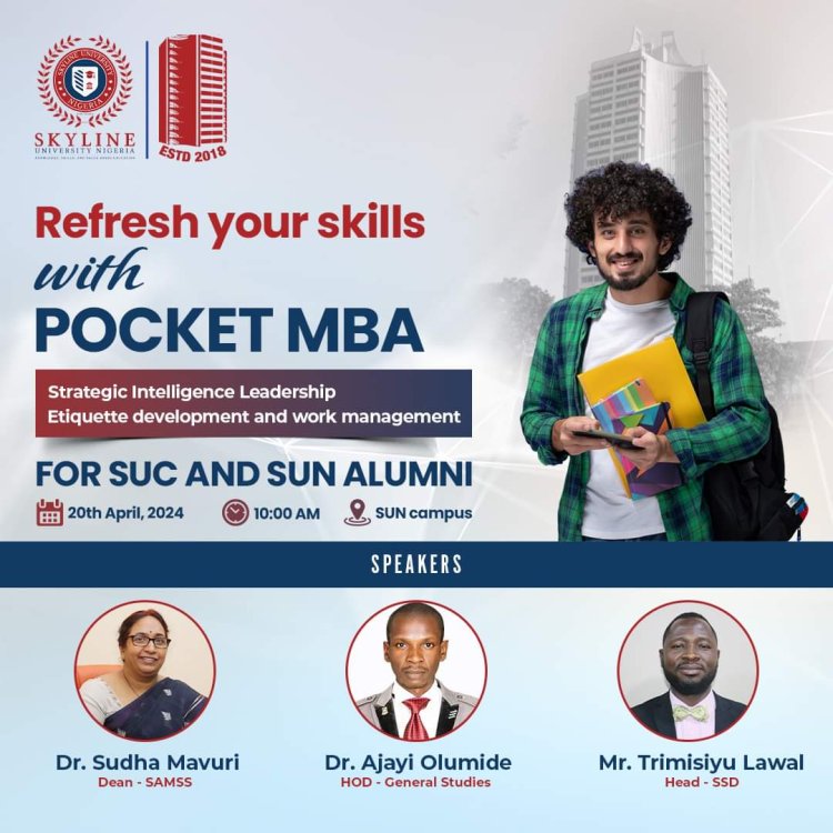 Skyline University Nigeria Launches Pocket MBA Program