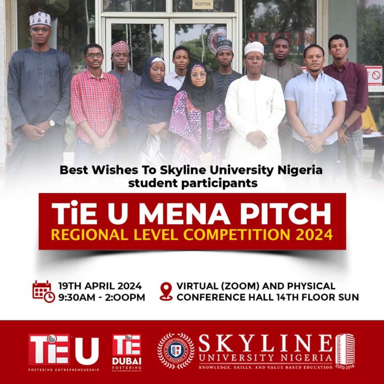 Skyline University Nigeria Students Encouraged to Participate in TiE Dubai MENA Startup Competition 2024