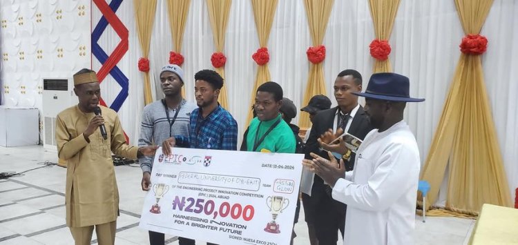 FUOYE's Faculty of Engineering Triumphs at EPIC 2024 Competition Hosted by NUESA, ABUAD