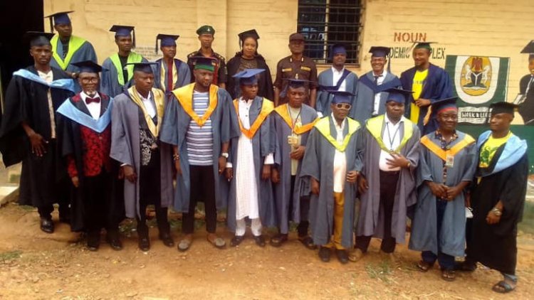 Enugu Custodial Centre Celebrates as 23 Inmates Earn Degrees from NOUN