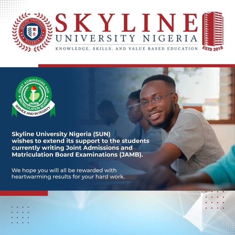 Skyline University Nigeria Offers Support to JAMB Candidates