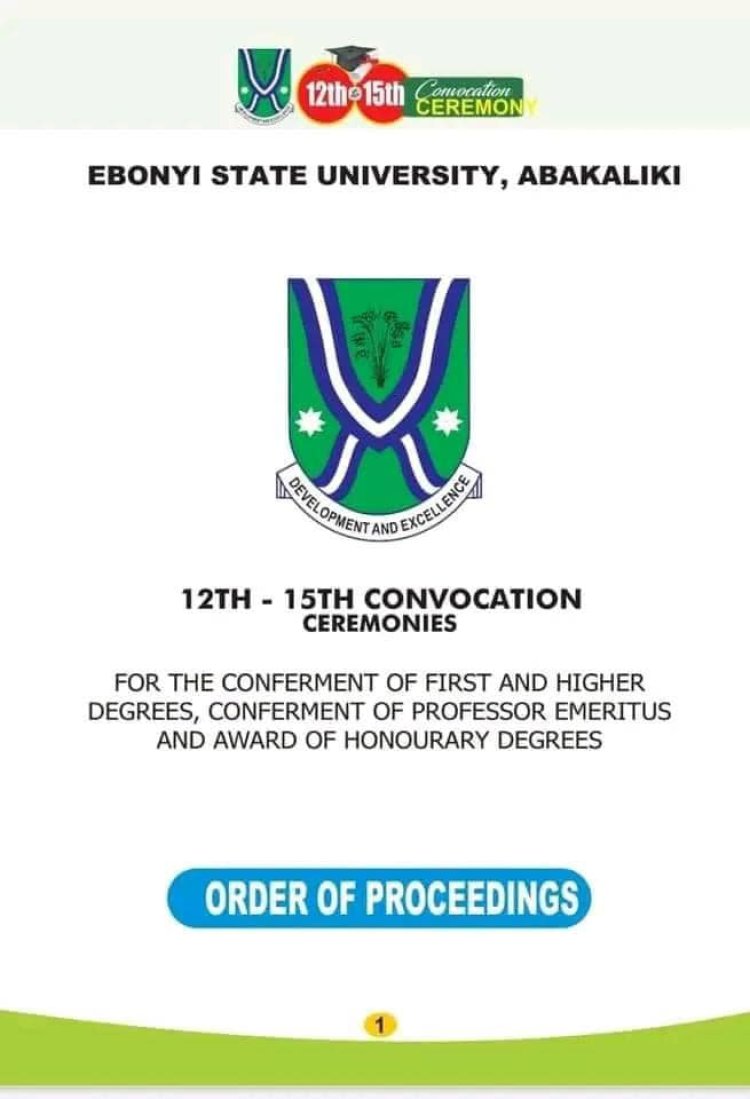EBSU Unveils Best Graduating Students from 2019 to 2022