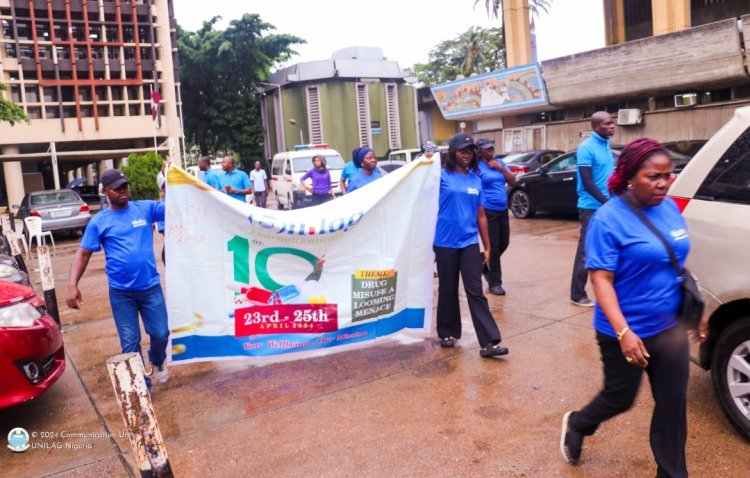 UNILAG Pharmaceuticals Ltd. Kicks Off 10-Year Anniversary Celebration with Walk Against Drug Misuse and Radio Talk