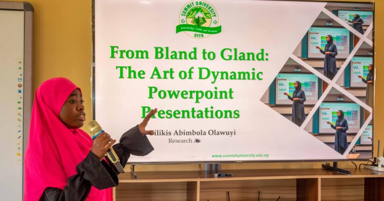 Thomas Adewumi University Enhances Graduating Students' Presentation Skills with Dynamic PowerPoint Training