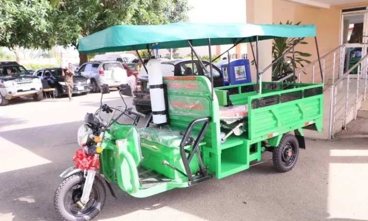LASUTH Receives Electric Mini Ambulance Donation from Muritala Olanrewaju Family