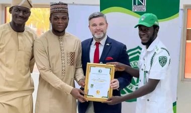 AUN Muslim Students Society Receives Recognition Award for Charitable Contributions