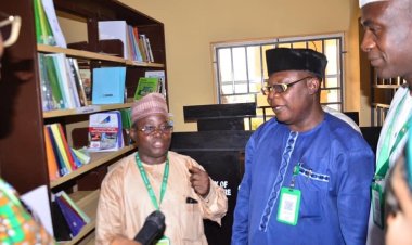 FULafia VC Prof. Shehu Abdul Rahman inaugurates Agric Faculty Library, others