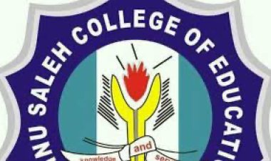 Aminu Saleh COE Asare notice of 38th Matriculation ceremony of NCE 100L, 2023/2024