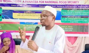 FULafia VC Stresses Importance of Science for Development