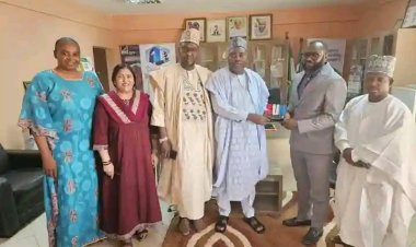 Skyline University Nigeria Delegation Pays Courtesy Visit to Jigawa State Commissioner for Higher Education