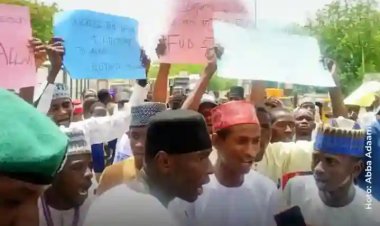 NAKSS-FUD Chapter Protest Over Non Payment Of School Fees