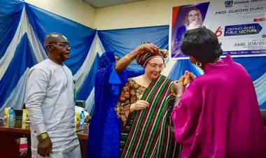 Polish Ambassador to Nigeria, Joanna Tarnawska, Delivers FUL's 6th Public Lecture