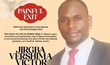 Moddibo Adama University Mourns the Loss of Jirgba Vershima a Beloved Student