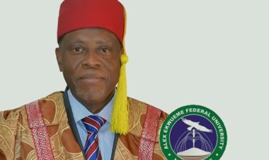 AE-FUNAI VC Prof Sunday Elom Warns 5,139 Matriculants Against Cultism and Prostitution